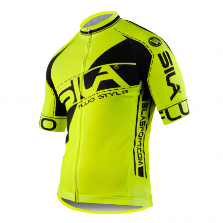 JERSEY SILA FLUO STYLE 3 Plus - YELLOW - Short sleeves