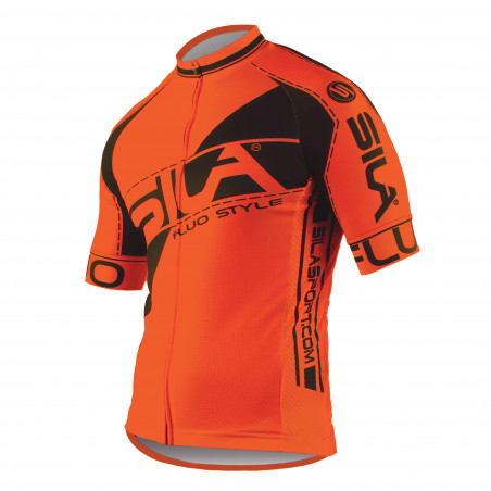 JERSEY SILA FLUO STYLE 3 Plus - ORANGE - Short sleeves