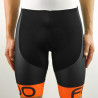 CUISSARD CYCLISME SILA FLUO STYLE 3 Plus – ORANGE