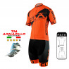 PACK ÉTÉ CYCLISME - SILA FLUO STYLE 3 Plus - ORANGE
