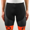 CYCLING BIB SHORT SILA FLUO STYLE 3 Plus - ORANGE