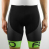 CYCLING BIB SHORT SILA FLUO STYLE 3 Plus - GREEN