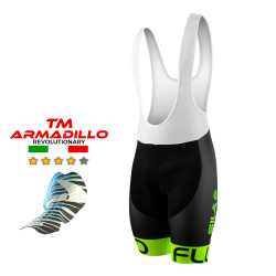 CYCLING BIB SHORT SILA FLUO STYLE 3 Plus - GREEN