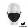 Fabric Mask SILA WAVE GREY - Shell Shape - Filtration 1 - UNS1