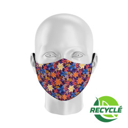 Fabric Mask SILA BLOSSOM MULTICOLORS - Ergo Shape - Filtration 1 - UNS1