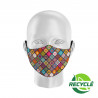 Fabric Mask SILA BOHO MULTICOLORS - Ergo Shape - Filtration 1 - UNS1