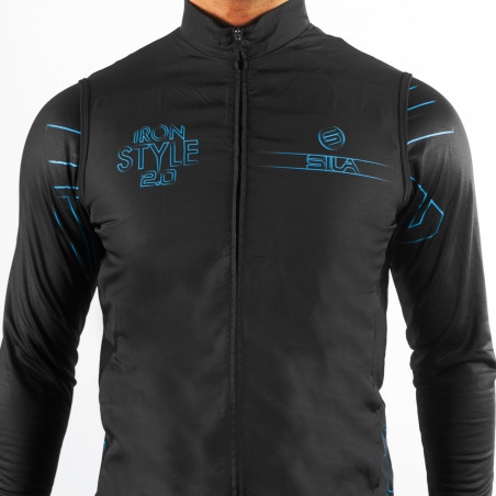 STOP WIND GILET SILA IRON STYLE 2.0 BLUE