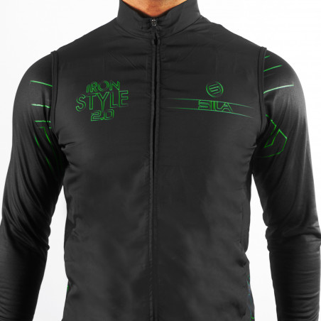 GILET COUPE VENT SILA IRON STYLE 2.0 VERT