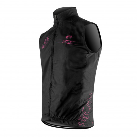 GILET COUPE VENT SILA IRON STYLE 2.0 ROSE