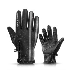 GANTS LONGS THERMIQUES ROCKBROS WARMER - NOIR