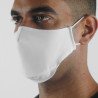 Fabric Mask SILA PRIME WHITE ADJUSTABLE - Ergo Shape - Filtration 1 - UNS1
