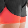 RUNNING  SHORT 2 IN 1 SILA PRIME WOMEN - CORAL