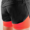 RUNNING  SHORT 2 IN 1 SILA PRIME WOMEN - CORAL