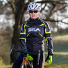 VESTE THERMIQUE PRO HIVER SILA TEAM  - JAUNE FLUO