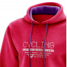 HOODIE SILA CYCLING SUPPORT PINK - WOMEN