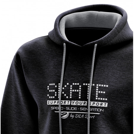 HOODIE SILA SKATE SUPPORT NIGHT BLUE - WOMEN