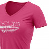 T-SHIRT SILA CYCLING SUPPORT PINK - WOMEN