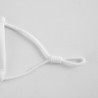 Masque tissu SILA CIRCLE BLANC AJUSTABLE - Forme Ergo - Filtration 1 - UNS1