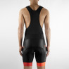 CYCLING BIB SHORT SILA CLASSY STYLE - RED