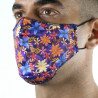 Fabric Mask SILA BLOSSOM MULTICOLORS - Ergo Shape - Filtration 1 - UNS1