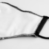 Fabric Mask SILA BOHO BLACK / WHITE - Ergo Shape - Filtration 1 - UNS1