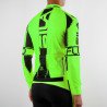 JERSEY/JACKET MID SEASON SILA FLUO STYLE 3 GREEN-long sleeves