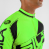 JERSEY/JACKET MID SEASON SILA FLUO STYLE 3 GREEN-long sleeves