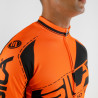 MAILLOT / VESTE MI-SAISON SILA FLUO STYLE 3 PLUS ORANGE