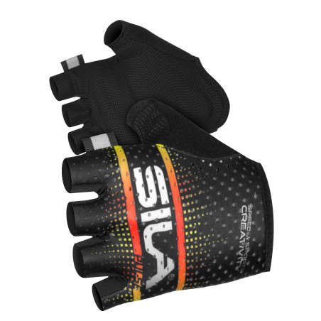SHORT GLOVES SILA - PULSE STYLE - RED FIRE