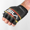 SHORT GLOVES SILA - PULSE STYLE - RED FIRE