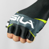 SHORT GLOVES SILA TEAM - YELLOW FLUO