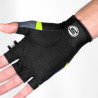 GANTS COURTS SILA TEAM - JAUNE FLUO