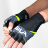 GANTS COURTS SILA TEAM - JAUNE FLUO