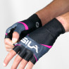 SHORT GLOVES SILA TEAM - PINK