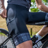 CYCLING BIB SHORT SILA GRAVEL LINE - VERT