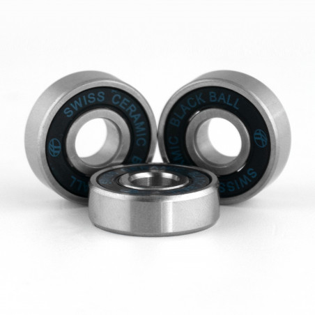 BEARINGS DOUBLE FF CERAMIC BLACK 7 BALLS (16 inch)