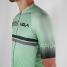 MAILLOT SILA PASTEL STYLE - VERT - Manches courtes