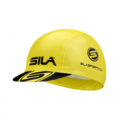 CASQUETTE CYCLISTE SILA - JAUNE