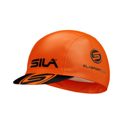 CASQUETTE CYCLISTE SILA - ORANGE FLUO