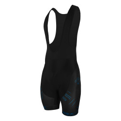 SKATING BIB SHORT SILA IRON STYLE 2.0 BLUE - With braces