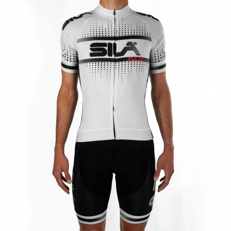 JERSEY SILA PULSE STYLE - BLANC SNOW - Short sleeves