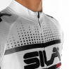 MAILLOT SILA PULSE STYLE - BLANC SNOW - Manches courtes