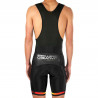 CYCLING BIB SHORT SILA PULSE STYLE - RED FIRE