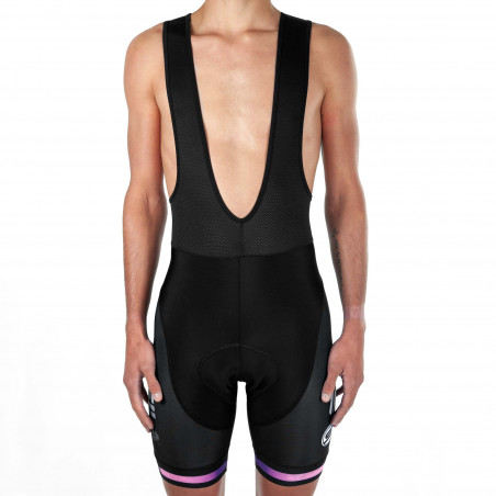 CYCLING BIB SHORT SILA PULSE STYLE - PURPLE MAGIC