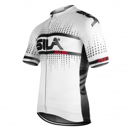JERSEY SILA PULSE STYLE - WHITE SNOW - Short sleeves