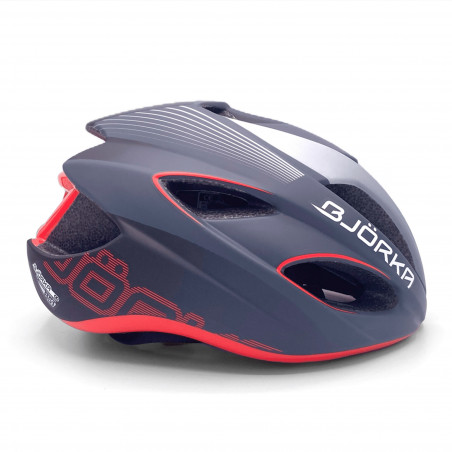 CASQUE BJÖRKA HB51 - GRIS / ROUGE