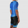 CYCLING SKINSUIT SILA CLASSY STYLE BLUE - Short sleeves