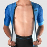 CYCLING SKINSUIT SILA CLASSY STYLE BLUE - Short sleeves