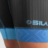 COMBINAISON CYCLISME SILA CLASSY STYLE BLEU MC