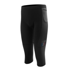 RUNNING ¾ TIGHT ARMOS TALISMAN BLACK